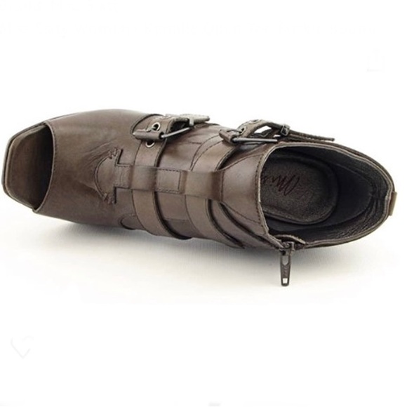 Miss Sixty Women's Kamille Open Toe Buckle Bootie - Picture 2 of 3